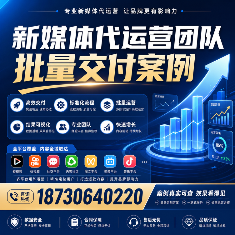 济源代运营公司多客户账号批量高效交付案例